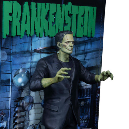 Figura póster de Frankenstein de SD TOYS con fondo de laboratorio - 2