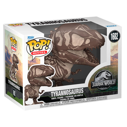 Figura Funko POP! de Tyrannosaurus de Jurassic World con diseño de esqueleto - 2