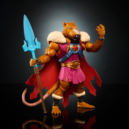 Figura articulada Splinter-Skull de Turtles of Grayskull con capa y armas - 4