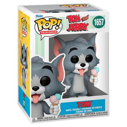 Figura Funko POP! de Tom de Tom y Jerry con un cucurucho de helado