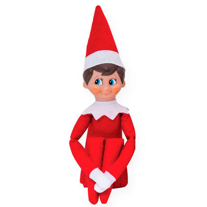 Set The Elf on the Shelf con cuento ilustrado y muñeco elfo rojo - 3