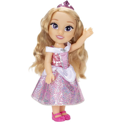 Muñeca Aurora de Disney de 38 cm con vestido rosa y accesorio de espejo - 3