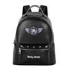 Mochila negra Motor Love de Betty Boop con bolsillos