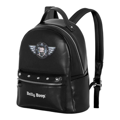 Mochila negra Motor Love de Betty Boop con bolsillos - 4