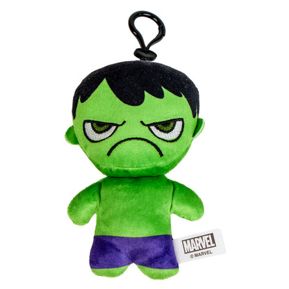 Llaveros de peluche Marvel de 13 cm con diseños de Spider-Man, Hulk, Iron Man, Groot y Capitán América - 5
