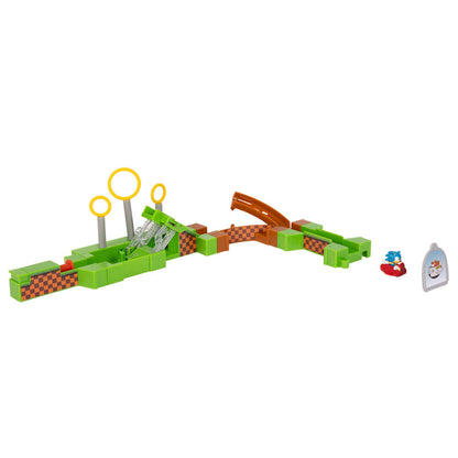 Playset Sonic Go-Go Racers con circuito de carreras y versión Knuckles - 4