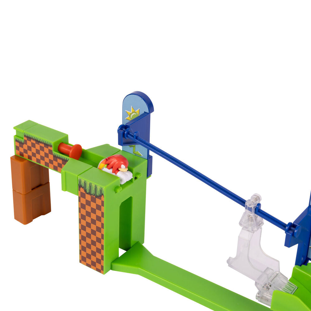 Playset Sonic Go-Go Racers con circuito de carreras y versión Knuckles - 11