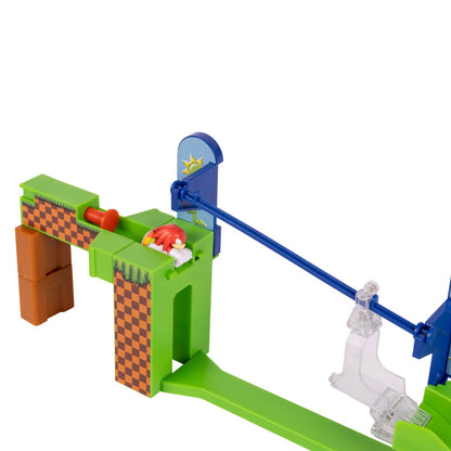 Playset Sonic Go-Go Racers con circuito de carreras y versión Knuckles - 11