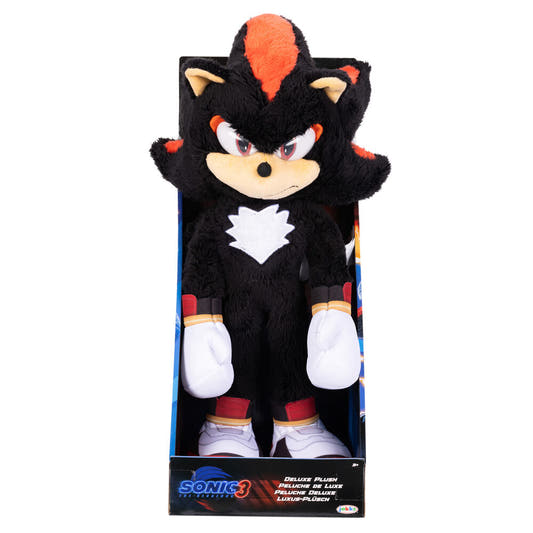 Peluche Deluxe de Shadow de Sonic 3 de 32 cm