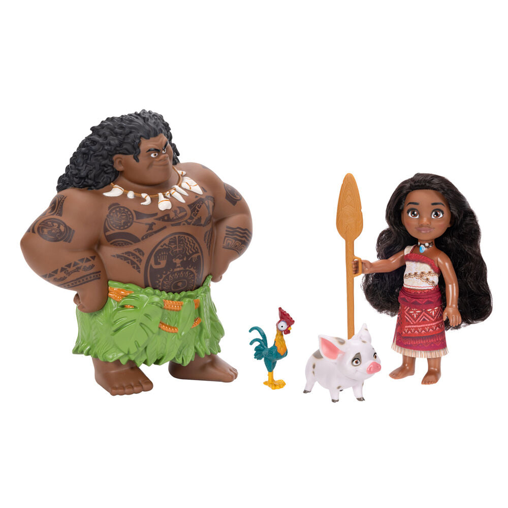 Set de figuras Vaiana, Maui, Heihei y Pua de Disney Vaiana 2 - 2