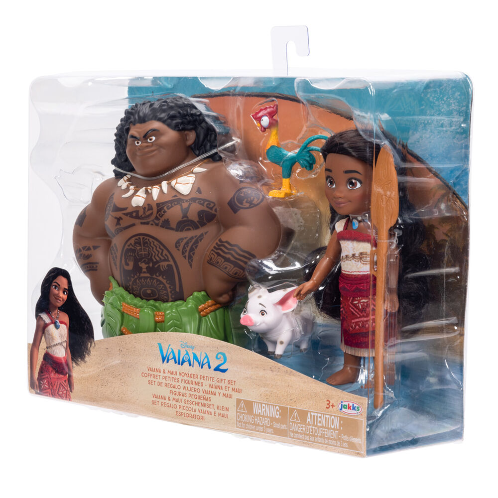 Set de figuras Vaiana, Maui, Heihei y Pua de Disney Vaiana 2 - 3