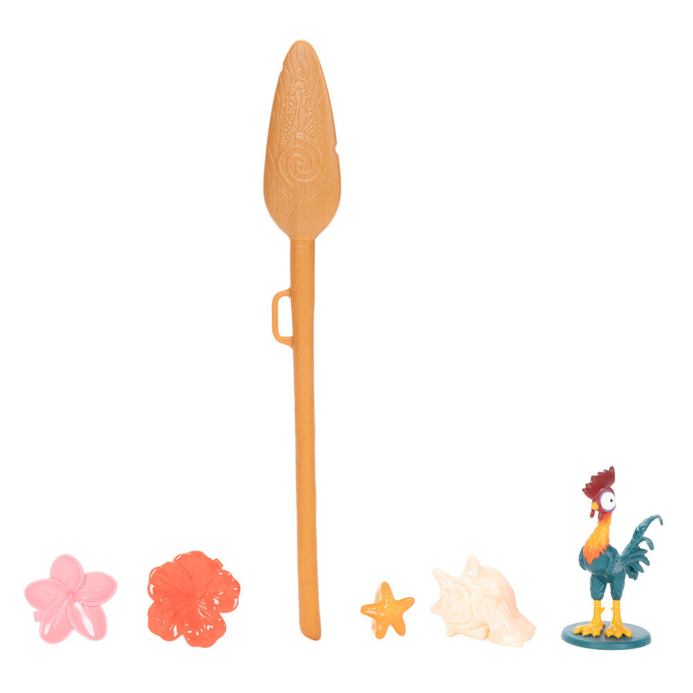 Muñeca Vaiana Moana 2 Disney de 38 cm con figura de Hei Hei y accesorios - 6
