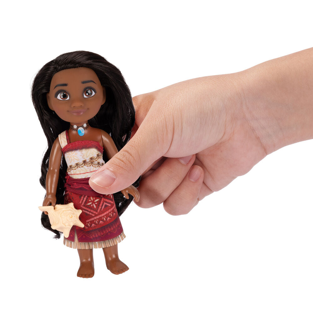 Muñeca Vaiana de Moana 2 Disney con vestido rojo y accesorio - 5