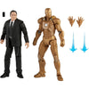 Figuras articuladas de Happy Hogan e Iron Man Mark XXI de 15 cm