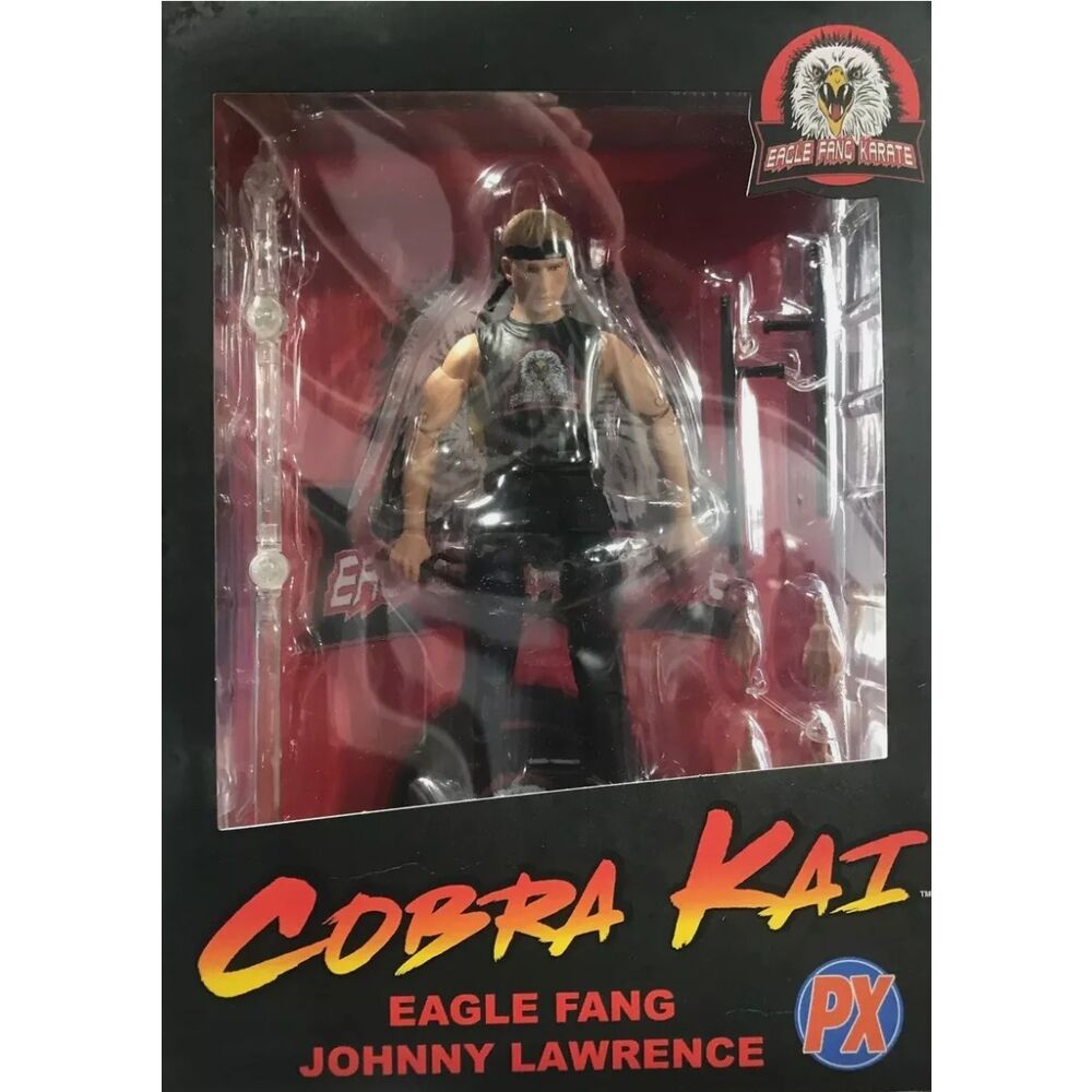 Figura articulada de Johnny Lawrence de Cobra Kai con uniforme negro - 2