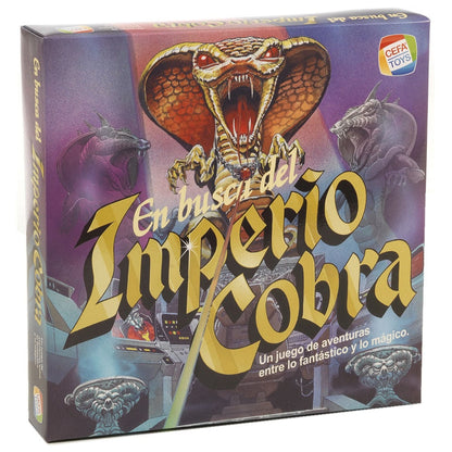 Caja del juego de mesa En Busca del Imperio Cobra de CEFA TOYS