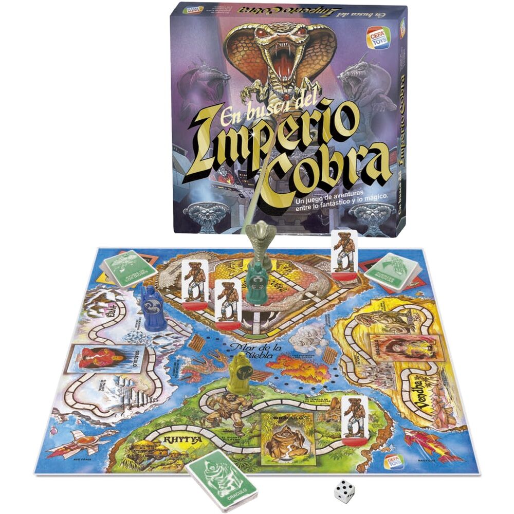 Caja del juego de mesa En Busca del Imperio Cobra de CEFA TOYS - 2