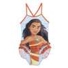 Bañador infantil de una pieza Vaiana Disney con volantes