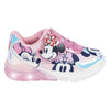 Deportivas rosas de Minnie Disney con luces en la suela