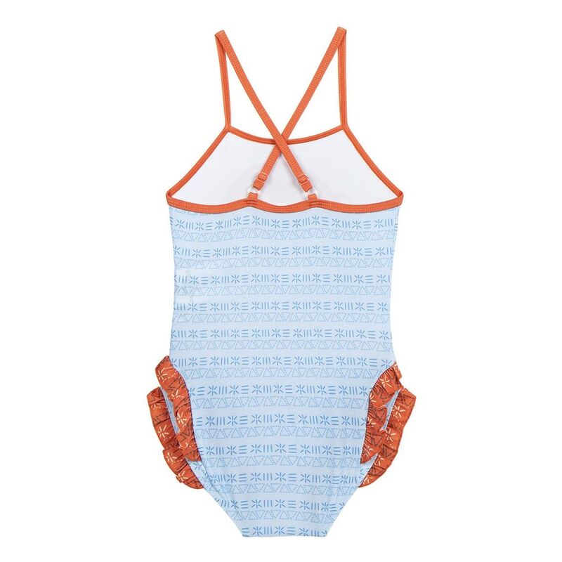 Bañador infantil de una pieza Vaiana Disney con volantes - 2