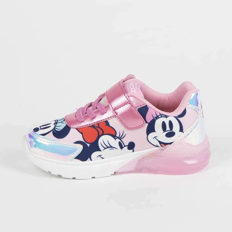 Deportivas rosas de Minnie Disney con luces en la suela - 2