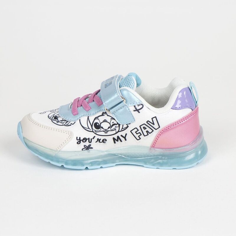 Deportiva infantil Stitch Disney con luces en la suela - 2