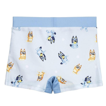 Bañador bóxer Bluey azul claro con estampado de personajes - 2