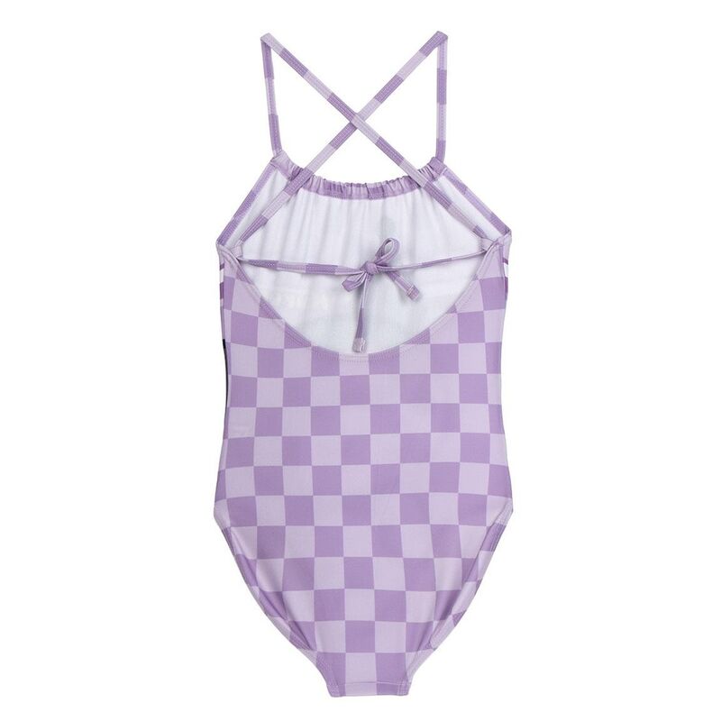 Bañador lila de una pieza con estampado frontal de Kuromi - 2