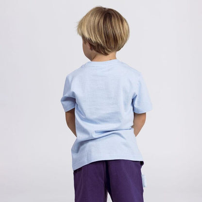 Camiseta infantil azul claro de Bluey con manga corta - 5