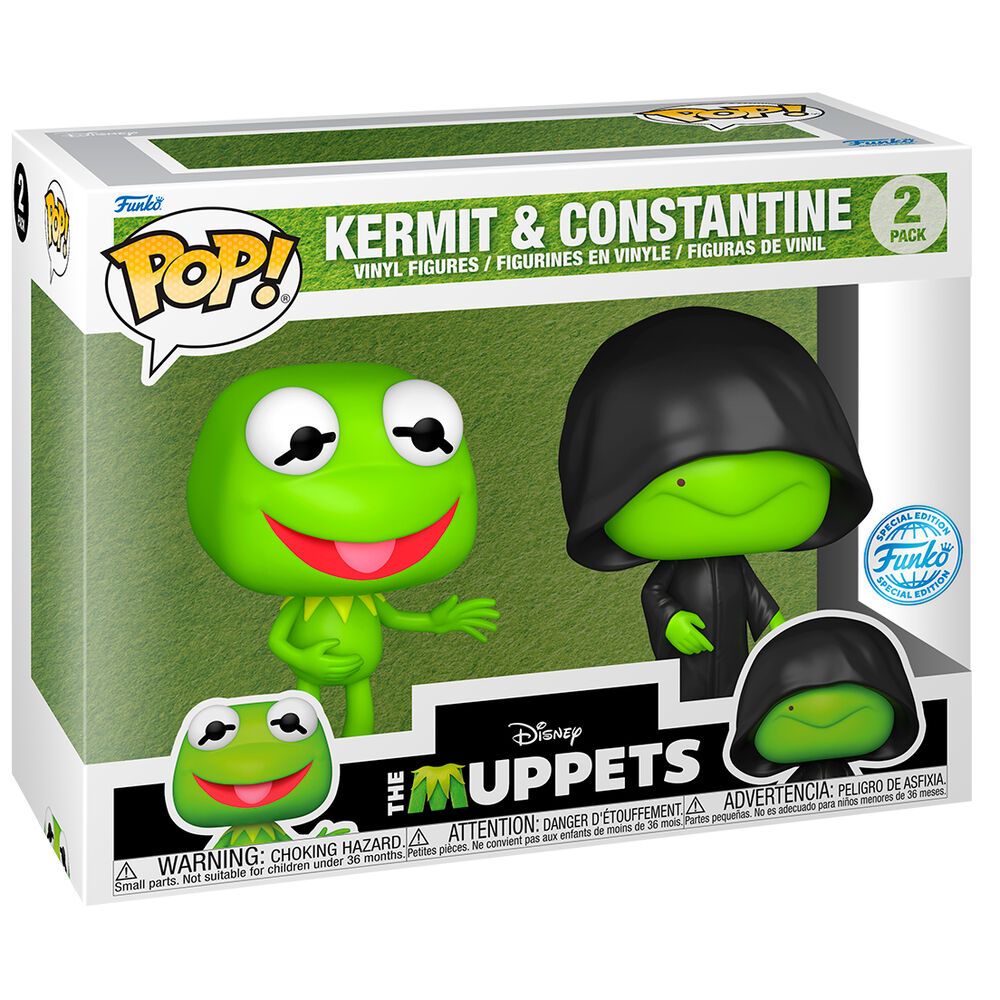 Pack FUNKO POP! de Kermit y Constantine de The Muppets