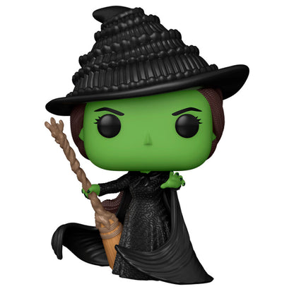 Figura Funko POP! de Elphaba de Wicked con sombrero negro y vara