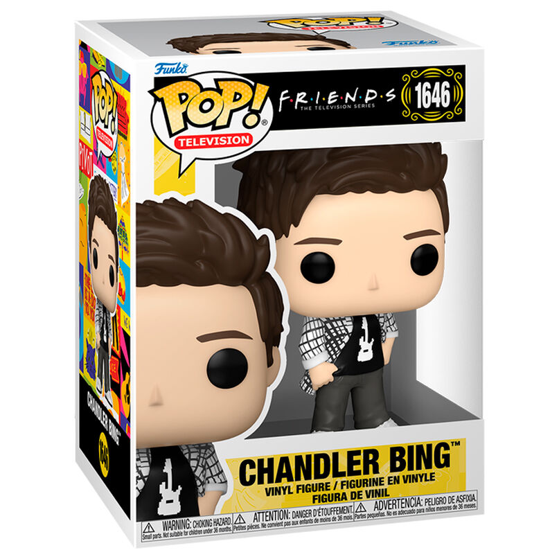 Figura Funko Pop de Chandler Bing de Friends en caja