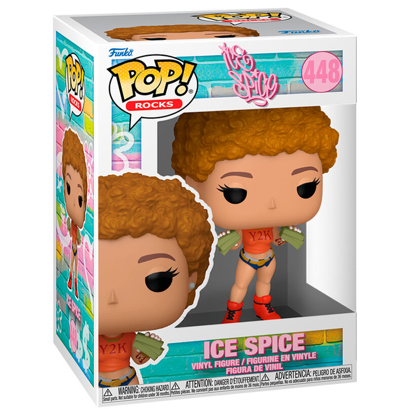 Figura Funko POP! de Ice Spice con camiseta Y2K y botas rojas - 2