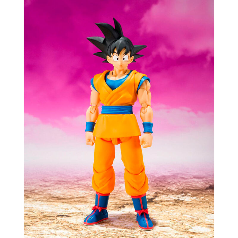Figura articulada S.H. Figuarts de Son Goku Daima con uniforme naranja