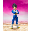 Figura articulada S.H. Figuarts de Vegeta Daima con armadura blanca y traje azul