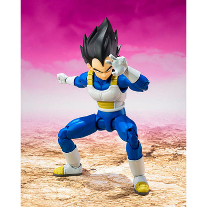 Figura articulada S.H. Figuarts de Vegeta Daima con armadura blanca y traje azul - 2