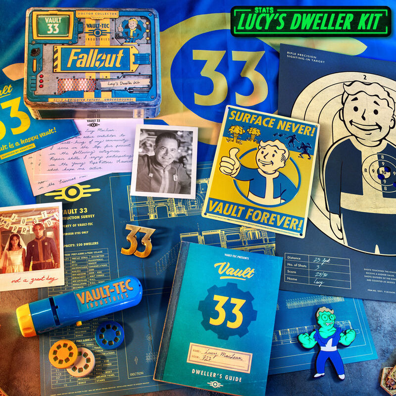 Kit Lucy's Dweller de Fallout de DOCTOR COLLECTOR con estuche Vault-Tec - 2