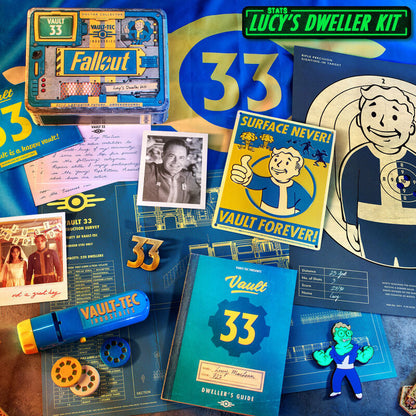Kit Lucy's Dweller de Fallout de DOCTOR COLLECTOR con estuche Vault-Tec - 2