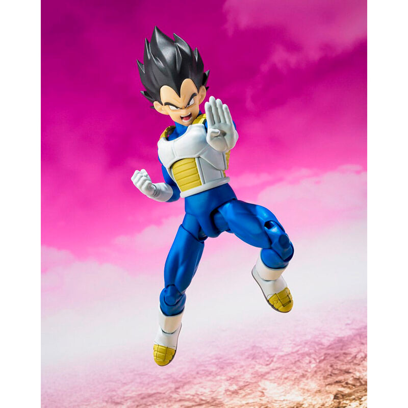 Figura articulada S.H. Figuarts de Vegeta Daima con armadura blanca y traje azul - 4