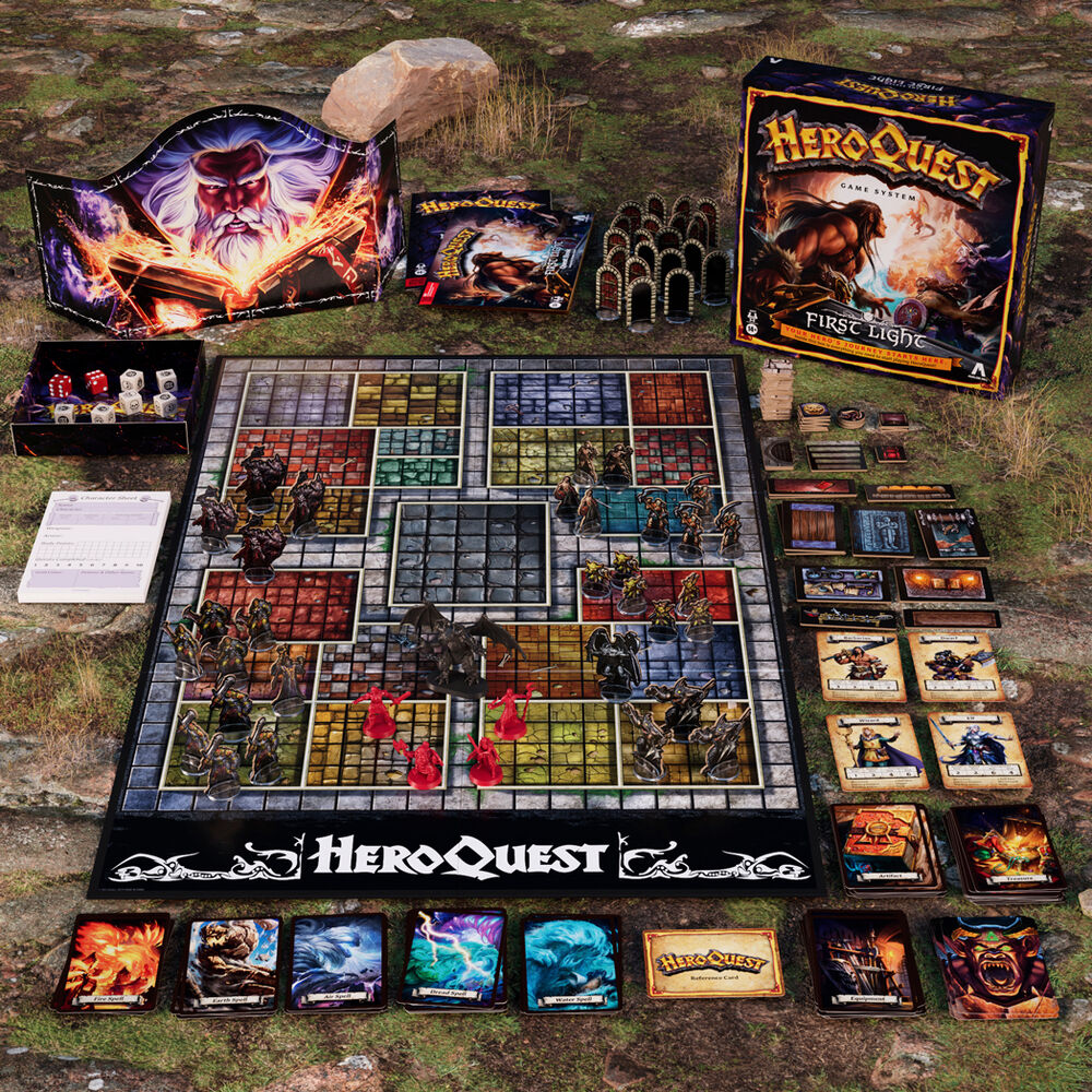 Caja del juego de mesa HeroQuest First Light - 11