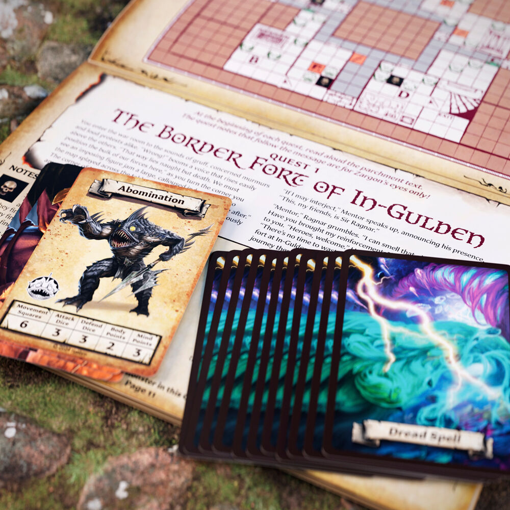 Caja del juego de mesa HeroQuest First Light - 12