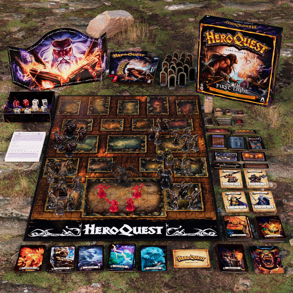 Caja del juego de mesa HeroQuest First Light - 13