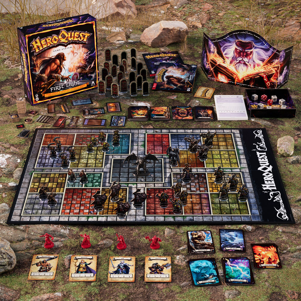 Caja del juego de mesa HeroQuest First Light - 14