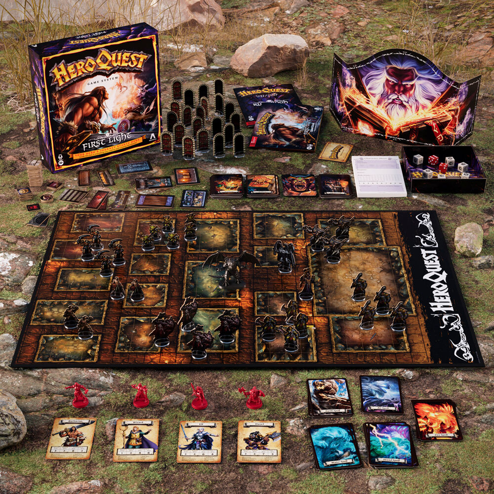 Caja del juego de mesa HeroQuest First Light - 17