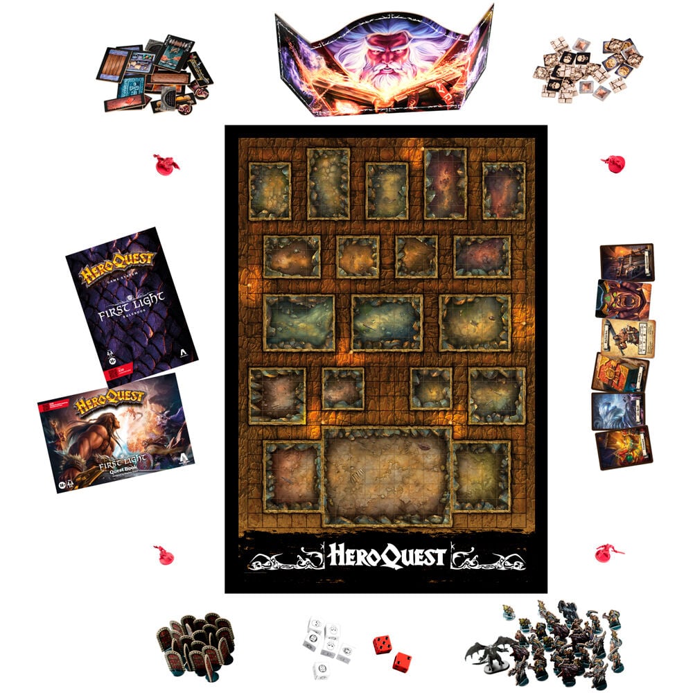 Caja del juego de mesa HeroQuest First Light - 7
