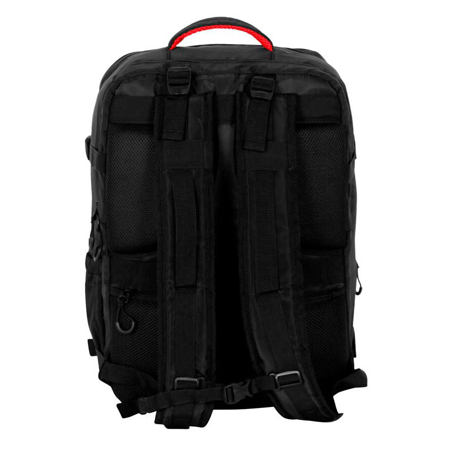 Mochila negra Marvel Comics de 49 cm con varios compartimentos - 3