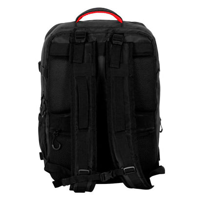 Mochila negra Marvel Comics de 49 cm con varios compartimentos - 3