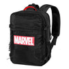 Mochila negra Marvel Comics de 49 cm con varios compartimentos
