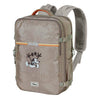 Mochila gris de Mickey Disney con varios compartimentos