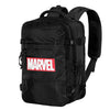 Mochila negra Marvel Comics de 40 cm con varios compartimentos